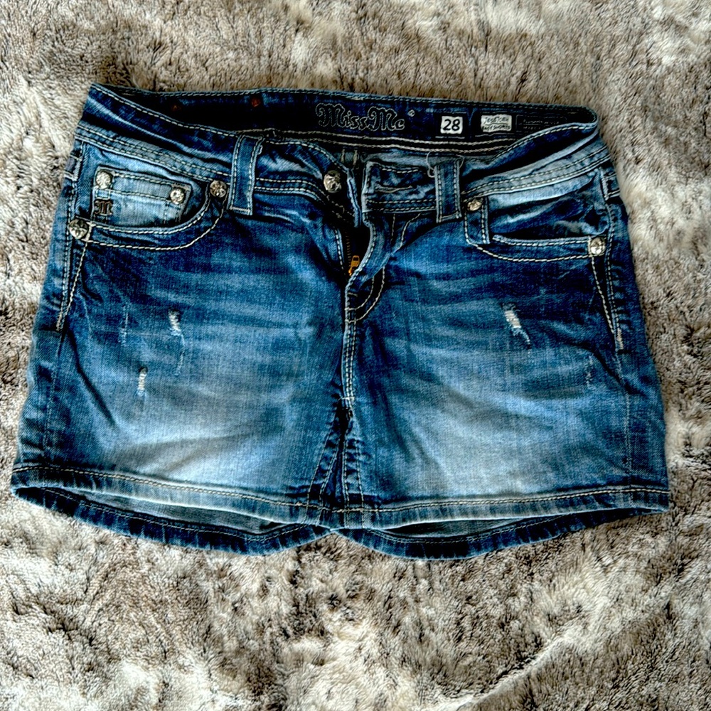 MISS ME Jean  Shorts
